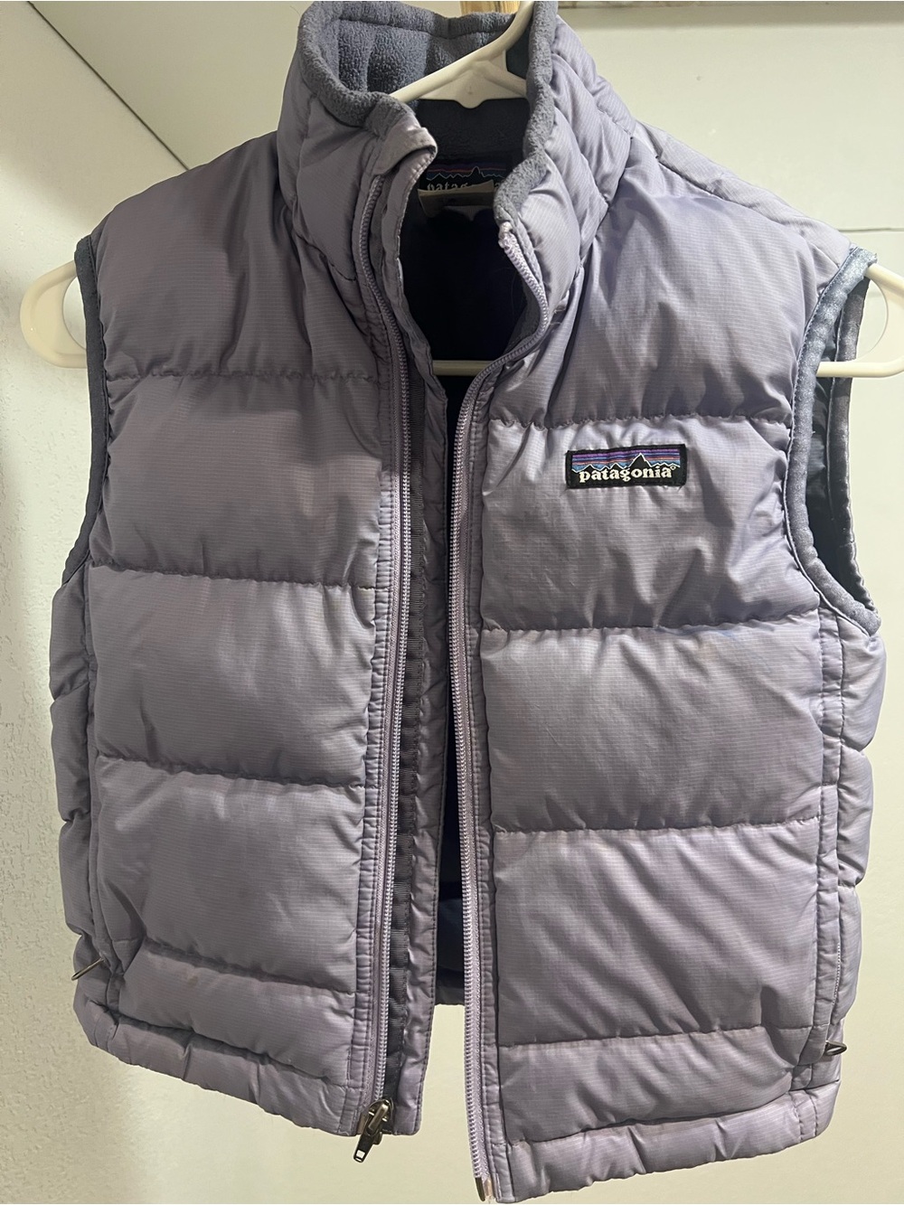 Patagonia Kids Lavender Puffer Vest